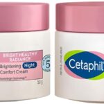 Cetaphil Brightening Day and Night Protection Cream, White, 50 ml Combo